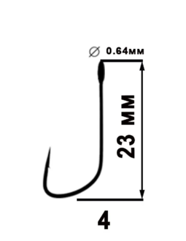 Гачок одинарний Angry Baits Big Eye Single 32...