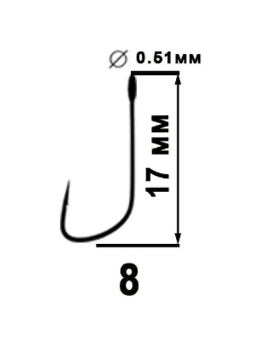 Гачок одинарний Angry Baits Big Eye Single 32...