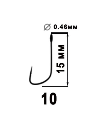 Гачок одинарний Angry Baits Big Eye Single 32...