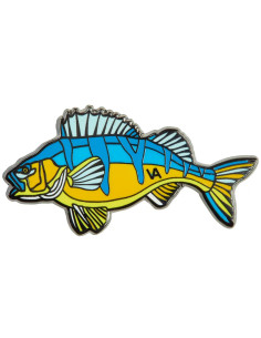 Риболовний значок VEDUTA Perch Master UA HE BN