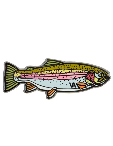 Рыболовный значок VEDUTA Rainbow Trout HE BN