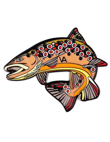 Риболовний значок VEDUTA Trout HE BN