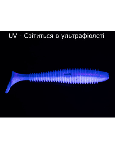 Їстівний силікон Віброхвіст Fatik 3.3" колір 55...
