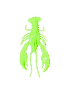 Їстівний силікон рак Kraken 2" 50мм колір 10 Acid Green...
