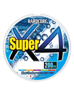Шнур Duel Hardcore Super X4 200m 5Color