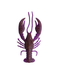Съедобный силикон рак Kraken 2.8" 70мм цвет 01 LOX UV...