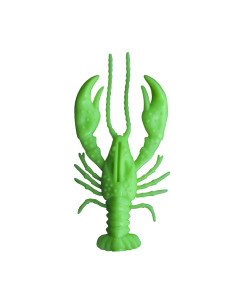 Їстівний силікон рак Kraken 2.8" 70мм колір 10 Acid Green...