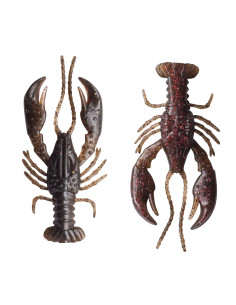 Їстівний силікон рак Kraken 2.8" 70мм колір 52 Red Craw...