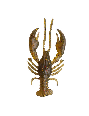 Съедобный силикон 3D рак Kraken 2.8" 70мм цвет...