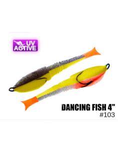 Поролонова рибка PROF MONTAZH Dancing Fish 4" колір 103...