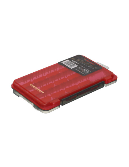Коробка Azura Safina Lure Box 16 Type-1 175x105x18mm Red clear