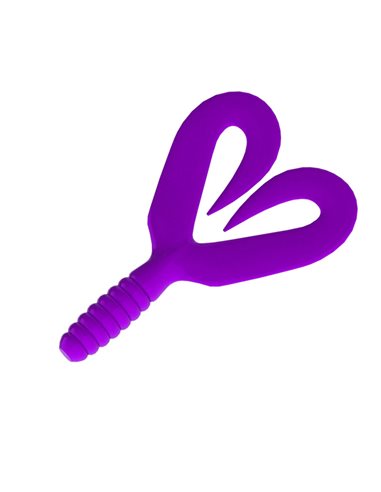 Рибальська форма для силіконових приманок DoubleTailGrub 3,5 дюймів ID T303 від MisterTwister