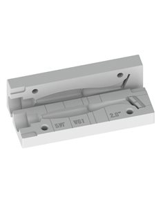 Рибальська форма для силіконових приманок One'UpShad 2,8 дюймів ID V61 від Sawamura 2