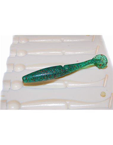 Рибальська форма для силіконових приманок One'UpShad 4 дюймів ID V69 від Sawamura