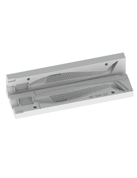 Рибальська форма для силіконових приманок ModifiedShad 5,2 дюймів ID V264 від Bugmolds