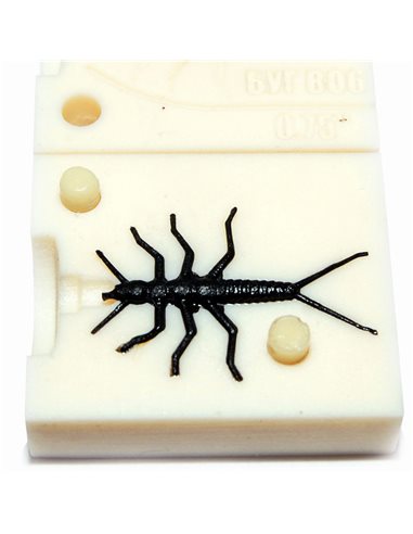 Рибальська форма для силіконових приманок CustomMayFly 0,75 дюймів ID B06 від Bugmolds