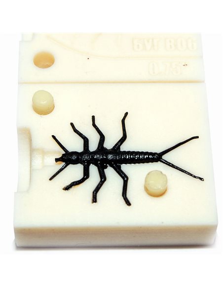 Рибальська форма для силіконових приманок CustomMayFly 0,75 дюймів ID B06 від Bugmolds