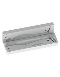 Рибальська форма для силіконових приманок PaddleTailSwimbait 4,8 дюймів ID V351 від Basstrix 2