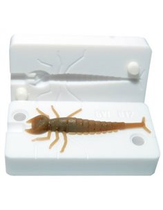 Рибальська форма для силіконових приманок DivingBug 2 дюймів ID B12 від FishUp 2