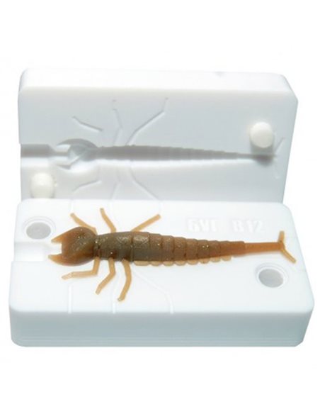 Рибальська форма для силіконових приманок DivingBug 2 дюймів ID B12 від FishUp