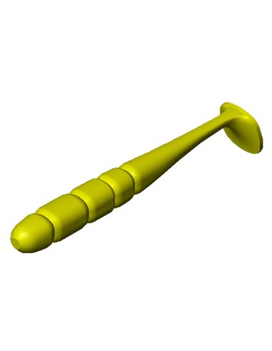 Рибальська форма для силіконових приманок CustomRockvibeShad 4 дюймів ID V461 від Bugmolds