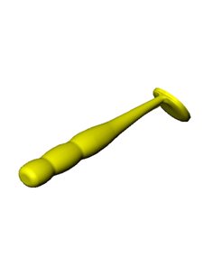 Рибальська форма для силіконових приманок RockvibeShaker 2,8 дюймів ID V463 від Bugmolds 2