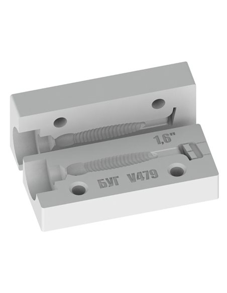 Рибальська форма для силіконових приманок Grass Minnow 1,6 дюймів ID V479 від Ecogear