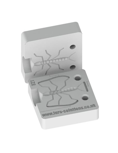 Рибальська форма для силіконових приманок TinyMayFly 1,5 дюймів ID B21 від Aksenti