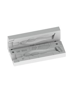 Рибальська форма для силіконових приманок GobyShad 3,5 дюймів ID V522 від BugMolds 2