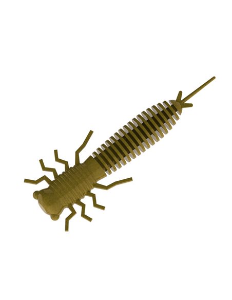 Рибальська форма для силіконових приманок LarvaFat 2 дюймів ID B105 від Bugmolds