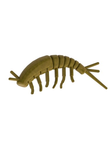 Рибальська форма для силіконових приманок CaddisflyLarwa 0,6 дюймів ID B108 від Bugmolds