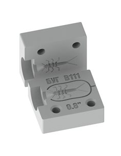 Рибальська форма для силіконових приманок StoneFly 0,8 дюймів ID B111 від AngryBaits 2