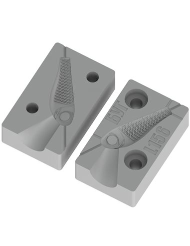 ЧПУ алюмінієва форма Пилькер Niakis 25mm 1-cav: 25mm ID L156
