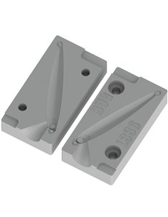 ЧПУ алюмінієва форма Пилькер DuplexPilker 45mm 1-cav: 45mm ID L386