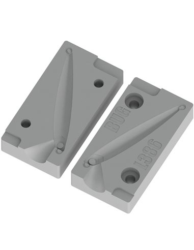 ЧПУ алюмінієва форма Пилькер DuplexPilker 45mm 1-cav: 45mm ID L386