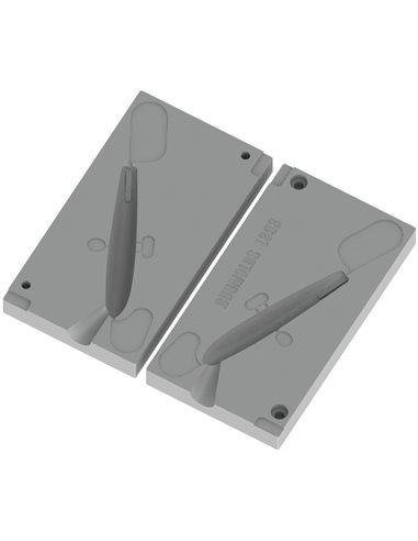 ЧПУ алюмінієва форма Балансир FlatJig 80mm 1-cav: 80mm ID L393