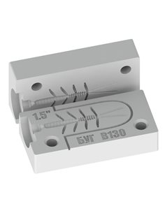 Рибальська форма для силіконових приманок ScissorComb 1,5 дюймів ID B130 від Jackall 2