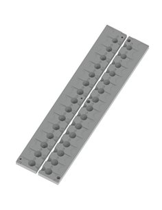 ЧПУ алюмінієва форма Джиг-головка Round Shape Clamp 10-22g 15-cav: 10-12-14-14-14-16-18-18-18-20-20-20-22-22-22g ID L438