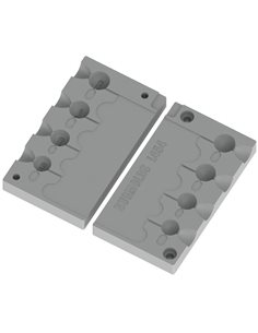 ЧПУ алюмінієва форма Джиг-головка Шар 5-8g 4-cav: 5-6-7-8g ID L454
