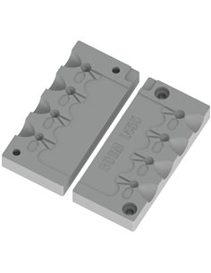 ЧПУ алюмінієва форма Джиг-головка Round Shape Corkscrew 0,5-0,8g 4-cav: 0,5-0,6-0,7-0,8g ID L455