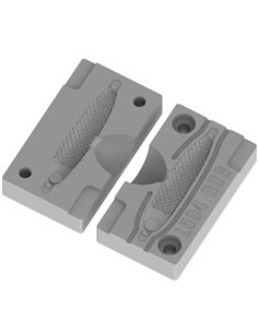 ЧПУ алюмінієва форма Пилькер IronMinnow 40mm 1-cav: 40mm ID L594