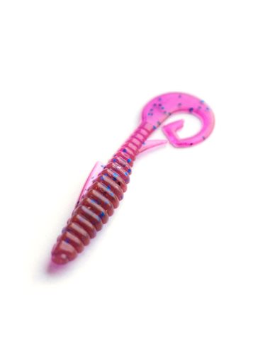 Їстівний силікон Твістер Fishy Worm 2"  колір Lox кількість в пачці 10шт