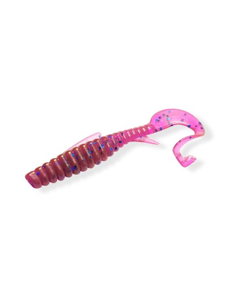Съедобный силикон Твистер Fishy Worm 2" цвет Lox количество в пачке 10шт