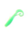 Съедобный силикон Твистер Fishy Worm 2" цвет Green Milk количество в пачке 10шт
