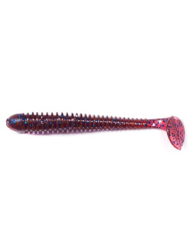 Їстівний силікон Віброхвіст Zander Worm 3"  колір Grape кількість в пачці 6шт