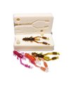 Рибальська форма для силіконових приманок RingShrimp 4 дюймів ID C20 від Reins