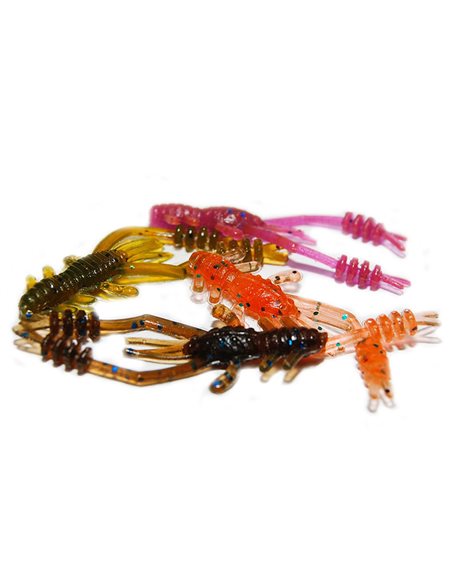 Рибальська форма для силіконових приманок RingShrimp 4 дюймів ID C20 від Reins