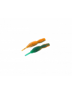 Съедобный силикон Червь Killer Lip 1,4" цвет 15 Fire... 2
