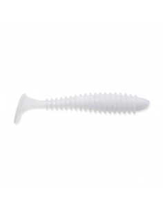 Съедобный силикон Виброхвост Fatik 2.8" цвет 13 WHITE UV...