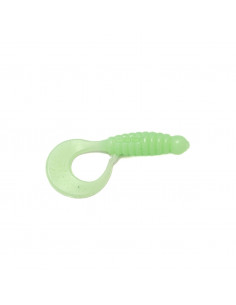 Їстівний силікон Віброхвіст Twister 1.6" колір 09 Green...
